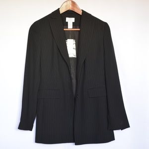 Ann Taylor Loft Petite Pinstripe Blazer (NWT)